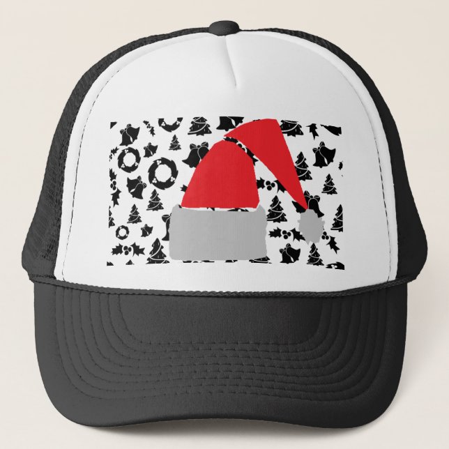 BONÉ CHAPÉU DE PAPAI NOEL NATAL (Frente)