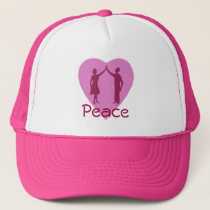 Boné Chapéu de paz alto, macho e fêmea