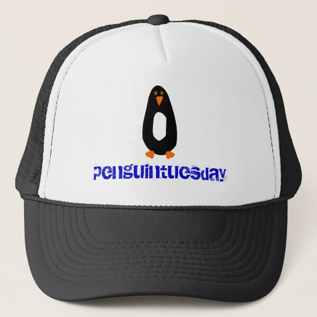 Boné Chapéu de Penguintuesday (Frente)