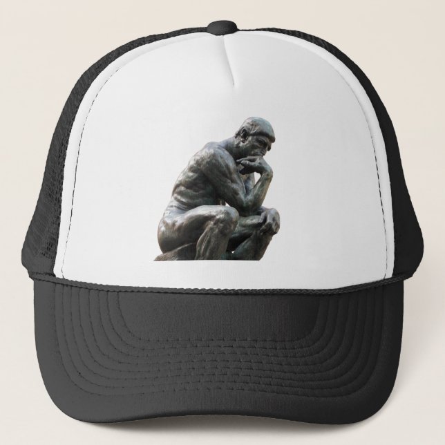Boné Chapéu de Pensamento - Pensador de Rodin (Frente)