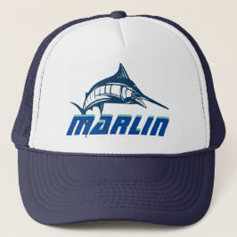 Boné Chapéu de Pesca Personalizado Marlin