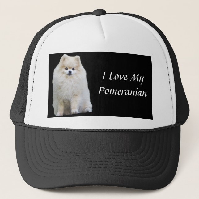 Boné Chapéu de Pomeranian (Frente)