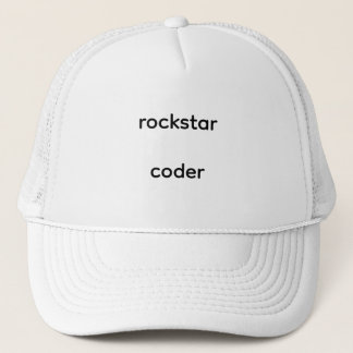Boné chapéu de programador rockstar