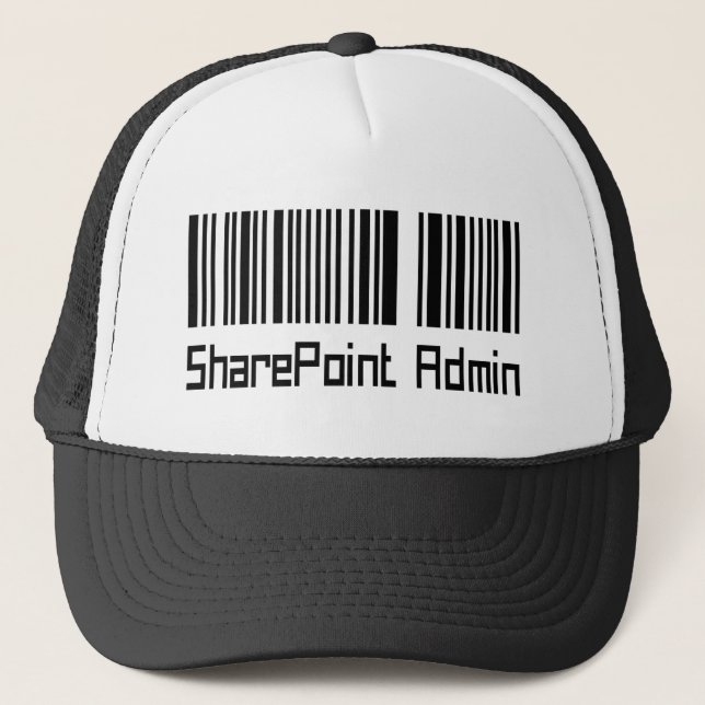 Boné Chapéu de SharePoint Admin (Frente)