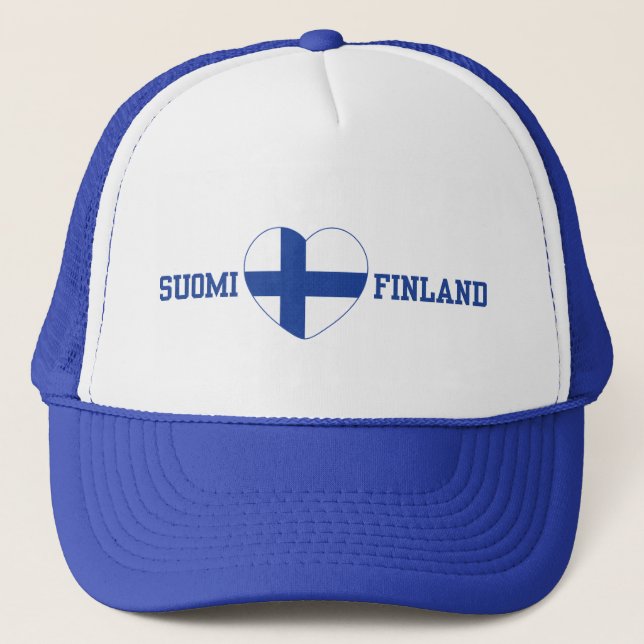 Boné Chapéu de SUOMI FINLANDIA (Frente)