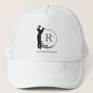 Boné Chapéu de Swing de Golfe do Monograma Personalizad