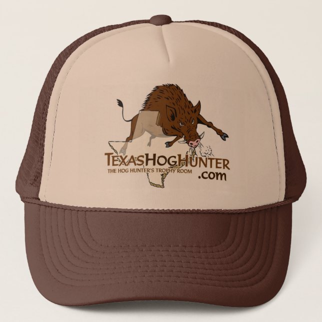 Boné chapéu de TexasHogHunter.com (Frente)