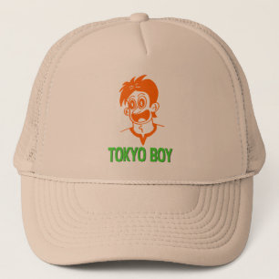 Boné Chapéu de Tóquio (Linha Laranja&Verde)