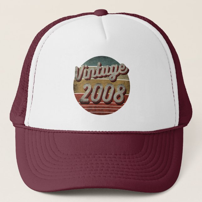 BONÉ CHAPÉU DE TRUCKER PRESENTE DE ANIVERSÁRIO PARA HOM (Frente)