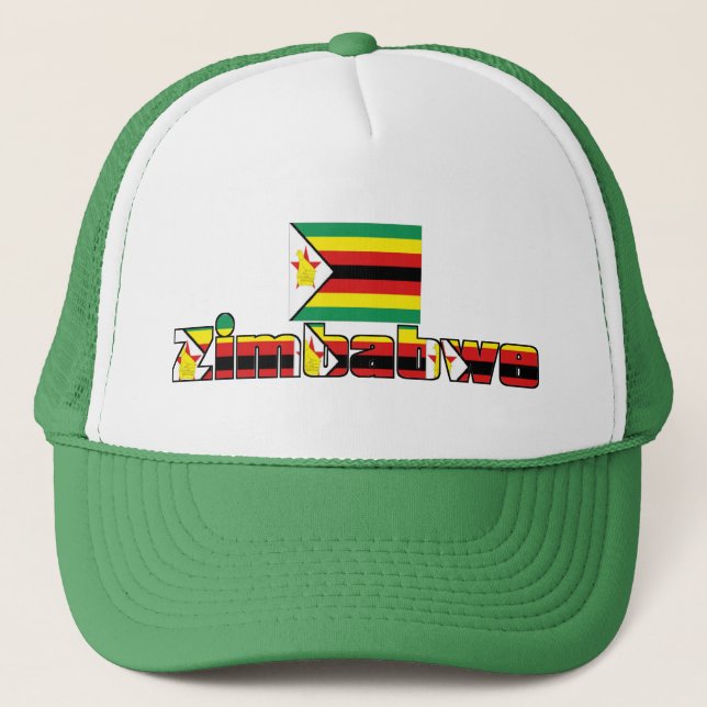 Boné Chapéu de Zimbabwe (Frente)