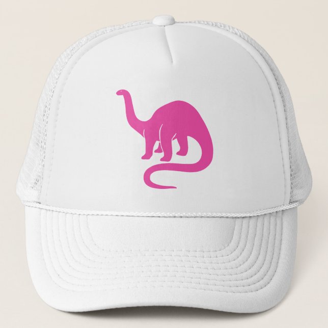 Boné Chapéu Dinossauro - Rosa (Frente)