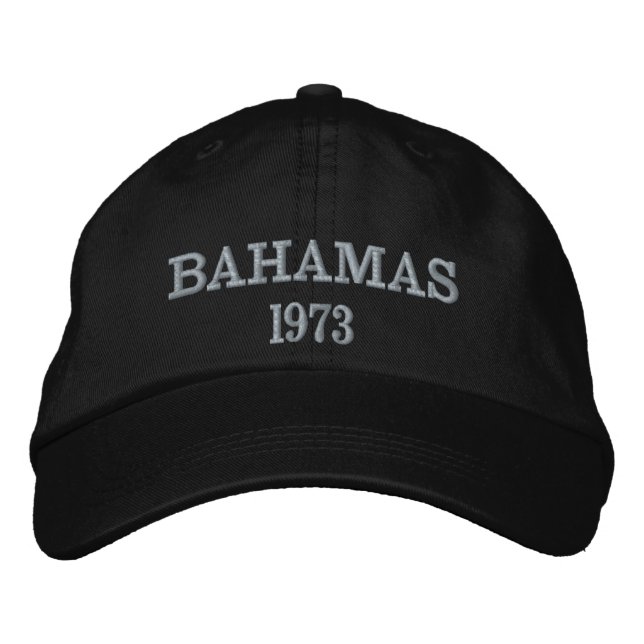 Boné Chapéu do ano da independência de Bahamas (Frente)