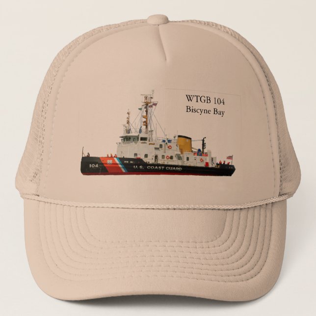 Boné Chapéu do camionista Biscyne Bay (Frente)