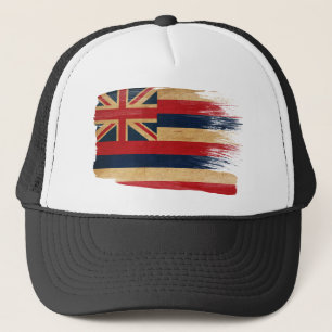 Boné Chapéu do camionista da bandeira de Havaí