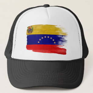 Boné Chapéu do camionista da bandeira de Venezuela
