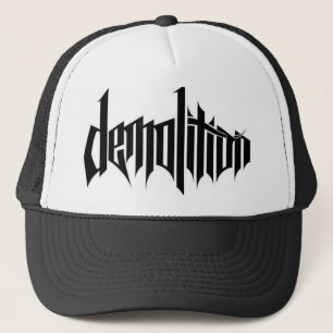 Boné Chapéu do camionista da demolição