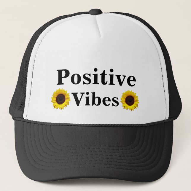 Boné Chapéu do camionista da positividade (Frente)