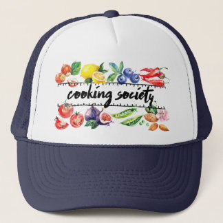 Boné Chapéu do camionista da sociedade do cozinhar