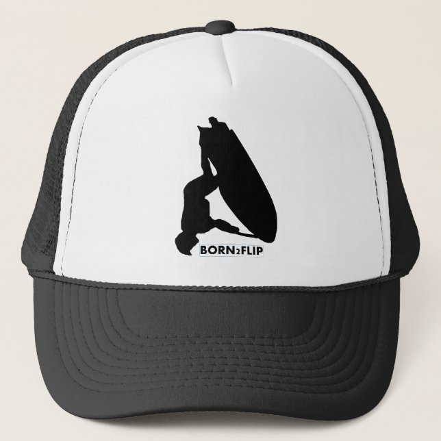 Boné Chapéu do camionista de Born2Flip (Frente)