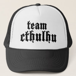 Boné Chapéu do camionista de Cthulhu da equipe