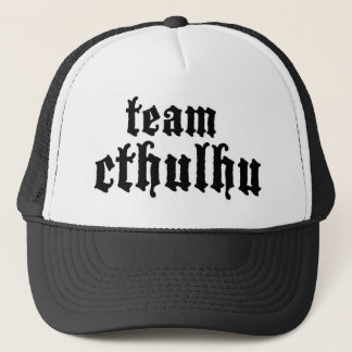 Boné Chapéu do camionista de Cthulhu da equipe