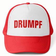 Chapéu do camionista de "DRUMPF": Chapéu do