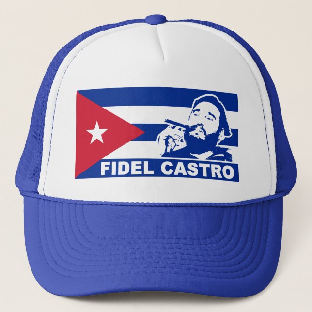 Boné Chapéu do camionista de Fidel Castro (Frente)