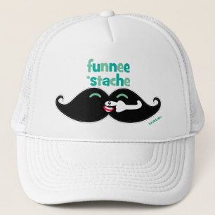 Boné Chapéu do camionista de Funnee Stache