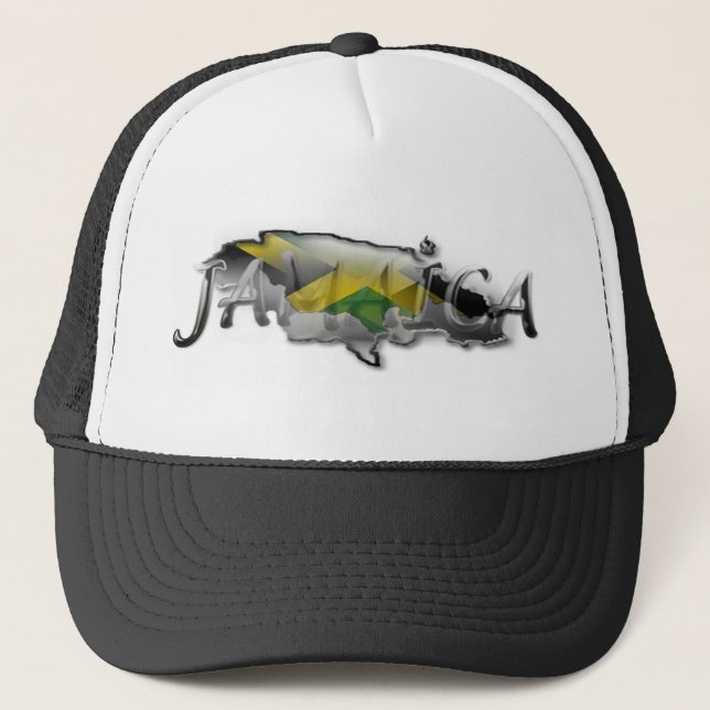 Boné Chapéu do camionista de Jamaica (Frente)