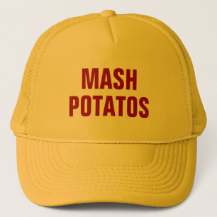 Boné Chapéu do camionista de Potatos da erva-benta