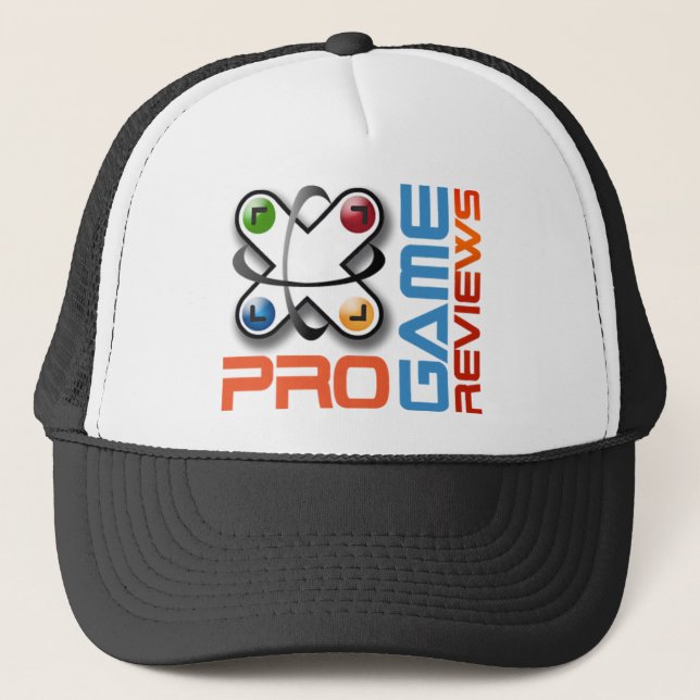 Boné Chapéu do camionista de ProGameReviews (Frente)