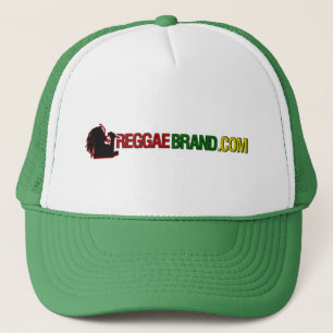 Boné chapéu do camionista de ReggaeBrand.com (verde)