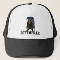 Chapéu do camionista de Rottweiler Heidi