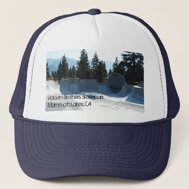 Boné Chapéu do camionista de Skatepark dos irmãos de (Frente)