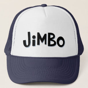 Boné Chapéu do camionista do apelido de JIMBO