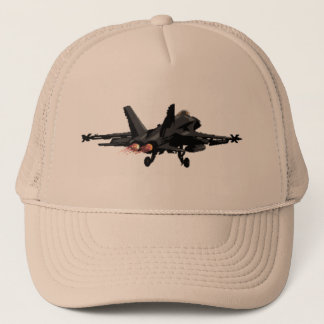 Boné Chapéu do camionista do avião de combate do zangão