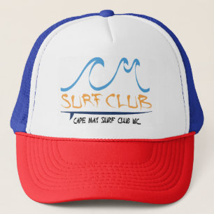 Boné Chapéu do camionista do clube do surf de Cape May
