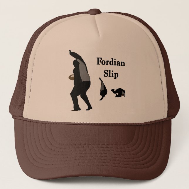 Boné Chapéu do camionista do deslizamento de Fordian (Frente)