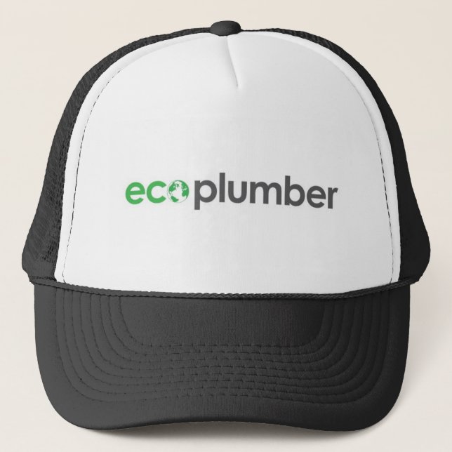 Boné chapéu do camionista do ecoplumber (Frente)