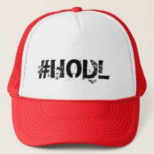 Chapéu do camionista do #HODL