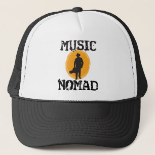 Boné Chapéu do camionista do nómada da música