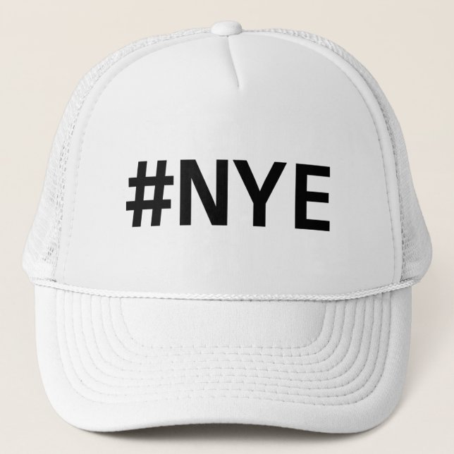 Boné chapéu do camionista do #NYE (Frente)