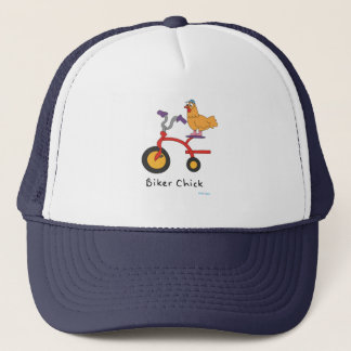 Boné Chapéu do camionista do pintinho do motociclista