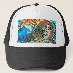Boné Chapéu do camionista - Mãe Terra Polenesia