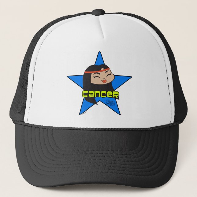 Boné Chapéu do cancer (Frente)