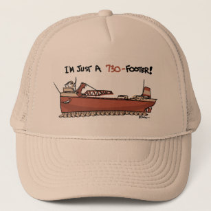 Boné chapéu do cargueiro de 730 pés