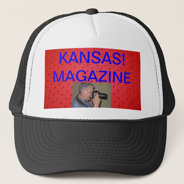 Boné Chapéu do COMPARTIMENTO de KANSAS (Frente)