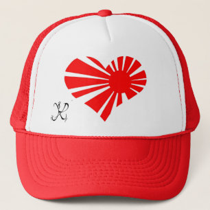 Boné Chapéu do coração de Japão