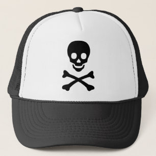 Boné Chapéu do crânio e do camionista dos Crossbones
