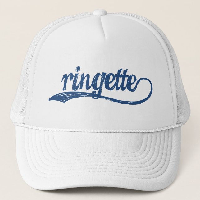 Boné Chapéu do Cursive de Ringette (Frente)